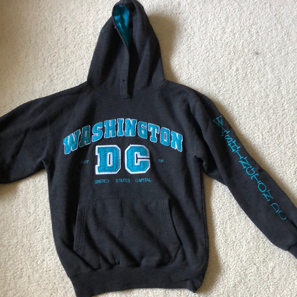 Grey Washington DC sweatshirt